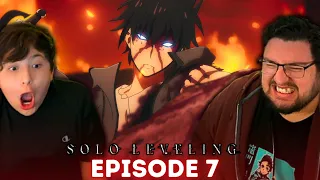 Solo Leveling Ep 7 - "Let's See How Far I Can Go" | FATHER AND SON REACTION!!