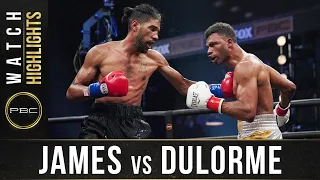 James vs Dulorme HIGHLIGHTS: August 8, 2020 | PBC on FOX