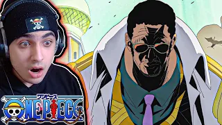 Kizaru VS Rayleigh! One Piece REACTION Episode 402 403 404