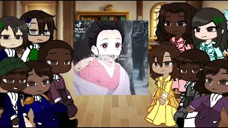 hamilton reacts to ... as nezuko!! [fanon reactions]