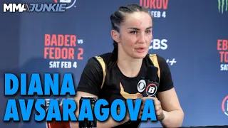 Diana Avsaragova Apologetic for Missing Weight, But Happy With Hard-Fought Win | Bellator 290