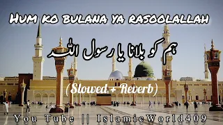 Hum ko bulana Ya Rasoolallah ﷺ  || Slowed and Reverb || By Syeda Areeba Fatima