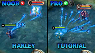 HARLEY TUTORIAL 2023 | MASTER HARLEY IN JUST 13 MINUTES | BUILD, COMBO AND MORE | MLBB