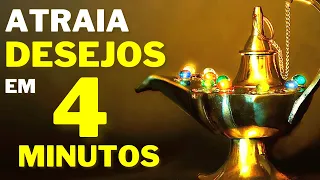 4 MINUTOS PARA ATRAIR DESEJOS - LEI DA ATRAÇÃO