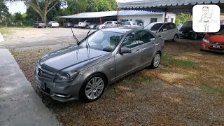 Mercedes C200 (1.8) 2012 Terpakai