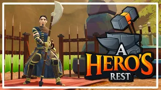 CREA tu CIUDAD de AVENTUREROS | A HERO'S REST - Gameplay Español