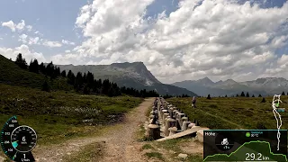 extra long Vinschgau Alps MTB Indoor Cycling Workout Garmin Ultra HD Video