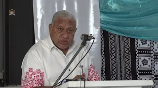 Fijian Prime Minister commissions the new Fiji Rice Limited office building in Dreketi, Macuata.