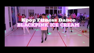 BLACKPINK  Ice Cream Kpop Dance FitnessCardioWorkout