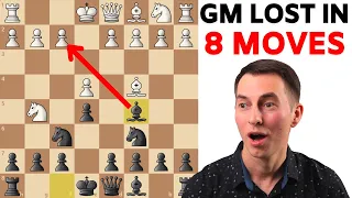 A 2600 Grandmaster was Traxlered in 8 Moves