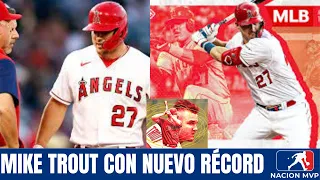 Mike Trout se coronó con récord en la serie Seattle – Àngels.