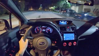 2020 Subaru WRX Limited Series.White - POV Night Drive/Final Thoughts