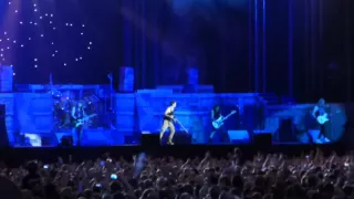 Iron Maiden - Blood Brothers - Gothenburg 2016 - naked man in crowd