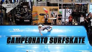Campeonato de Surfskate en la Feria ISPO Munich / Alemania
