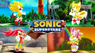 Sonic Superstars: All Super Forms and Transformations