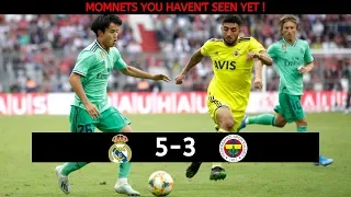 Real Madrid 5-3 Fenerbahçe - Moments You Haven't Seen Yet ! KUBO