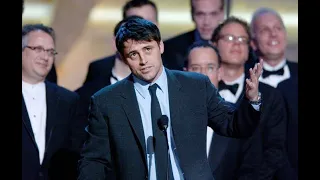 FRIENDS won 6th People's Choice Awards "We love you Matt" shouted fans Mathew Perry And Matt Leblanc