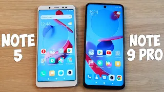 XIAOMI REDMI NOTE 5 VS REDMI NOTE 9 PRO - ЧТО ИЗМЕНИЛОСЬ ЗА 2 ГОДА? ПОЛНОЕ СРАВНЕНИЕ!