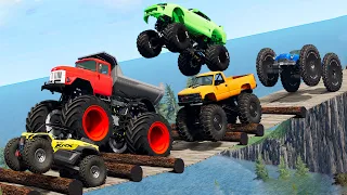 Monster Trucks Mud Battle #21 - Beamng drive