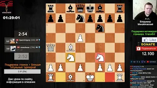 Vovachess vs 3000 Chess.com GM Опарин