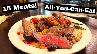 Trying 15 MEAT All-You-Can-Eat Steak Buffet - Was it worth it?