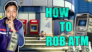 GTA V grand rp | how to rob ATM full detail | HINDI