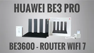 HUAWEI BE3 Pro, Router WiFi 7, BE3600 - огляд, налаштування, тести, порівняння з Xiaomi BE3600