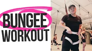 Trying BUNGEE Fitness 🤣 Seattle Workout REVIEW