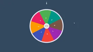 Awesome Spinning Wheel Using HTML, CSS & JavaScript