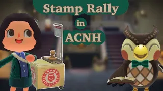 Participating in the museum Stamp Rally in ACNH | Animal Crossing New Horizons✉️🍃