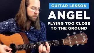 🎸 How to play "Angel Flying Too Close to the Ground" • Willie Nelson guitar lesson w/ chords n tabs