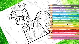my little pony twilight coloring book MLP coloring pages for kids