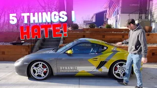 5 Things I HATE about my Porsche Cayman S