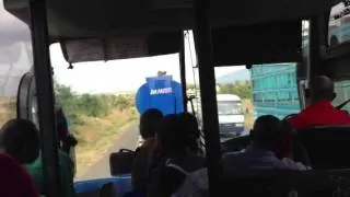 Truck driver take away on Tanzanian highway