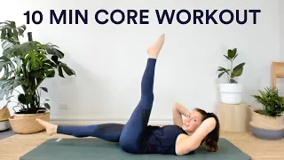 Pilates Core Workout | 10 minutes