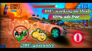 How to stop or remove ads in asphalt-9 200% working method with No ads,lag free without any root,app
