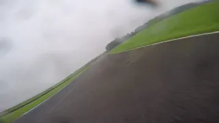 Bike trackday S1000rr Wet session @ pembrey in inters