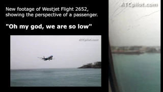 NEW FOOTAGE: Passenger video of Westjet Flight 2652 @ St. Maarten - "Oh my god we are so low"