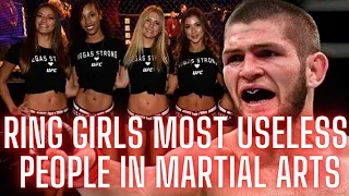 Khabib FIRES BACK at UFC RING GIRLS Backlash!