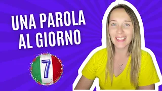 №7| 14 СЛІВ, БАГАТО РЕЧЕНЬ  #unaparolaalgiorno #italiano #італійськамова #італійська