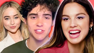 Olivia Rodrigo REACTS to “Driver’s License” RUMORS about Joshua Bassett & Sabrina Carpenter