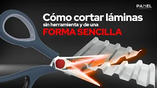 Cómo cortar láminas sin herramienta y de una forma sencilla