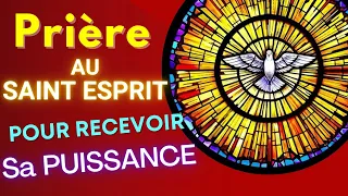 🙏❤ INVOCATION au SAINT ESPRIT pour RECEVOIR sa Puissance - Esprit Saint Descend sur nous