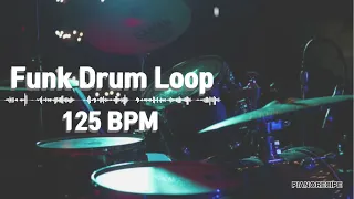 Funk Drum Loop 125bpm (Simple Groove Beat)