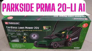 Parkside PRMA 20-Li A1 (cordless lawn mower) test