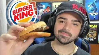 probando todas las hamburguesas de burguer king !!