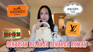 SEHARIAN BELANJA DI PARIS SUDAH KEBELI RUMAH !! LOUIS VUITTON , GUCCI , PRADA , HERMES DI BELI SEMUA