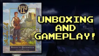 Hero-U: Rogue to Redemption - Unboxing and Gameplay!