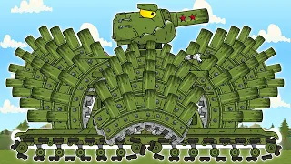 Best Hybrid Tank Battles - Cartoons about tanks