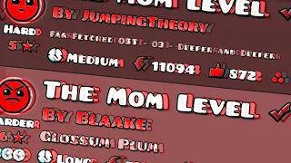 THE MOM LEVEL??? [Geometry Dash]